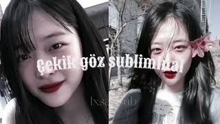 çekik göz subliminal~♡asian eye subliminal~♡ lxsa~sub #subliminal Resimi