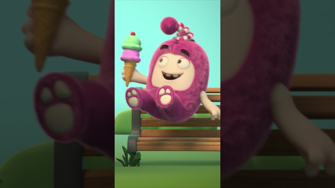 Melty Ice Cream | Oddbods | 