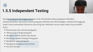 Tugas 1 Pengujian dan Implementasi Sistem (Sub-bab 1.5.5 Independent Testing)