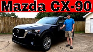 Detailed Review Of The 2024 Mazda CX90 Preferred Plus 8 Passenger SUV. Best Value 3 Row SUV?