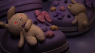 (eng)산독기 독기야 어디를 가느냐..🐇공포 특집!!유리의 샌드백 토끼 크록스 screenshot 5