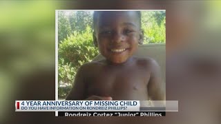 NBC 10 News Today: Four year anniversary of Rondreiz Phillips, missing child