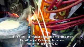 Electric Resistance solid state high frequency welder induction welding type