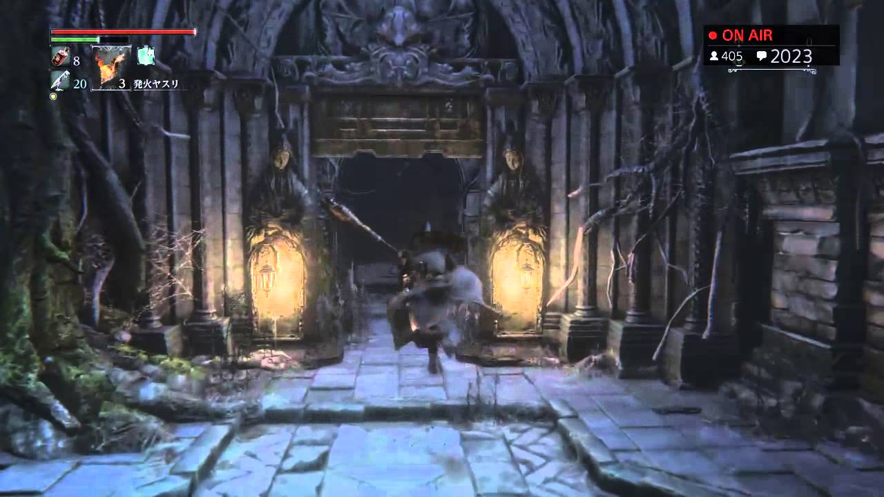 【Bloodborne】#9 PS4:SHARE機能を使って生放送アーカイブ【がち芋】