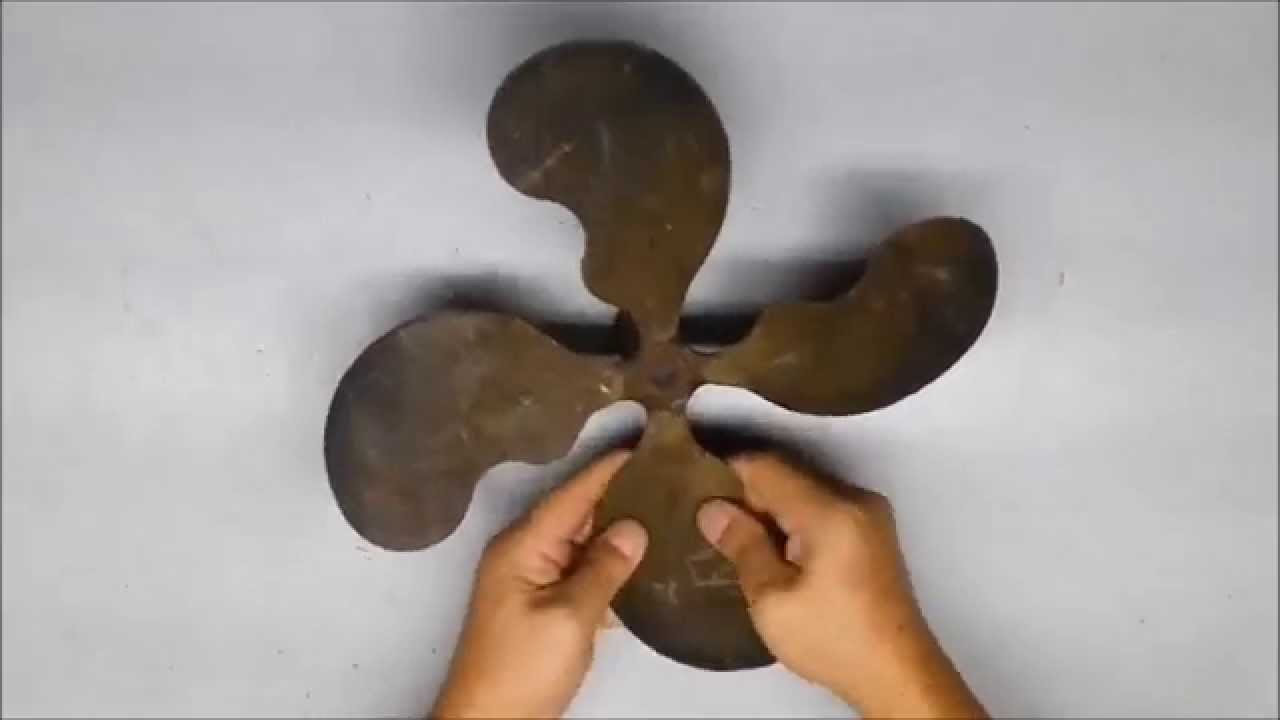 Antique Emerson Brass Blades Fan 1915's Clean/repair/restored.(A02