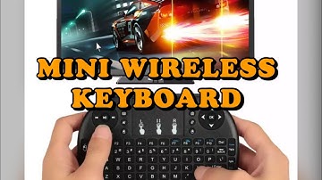 MINI WIRELESS KEYBOARD SET UP FOR SMART TV