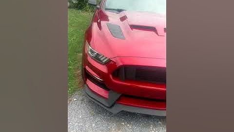 Mustang GT MP Concepts GT 350 front bumper conversion