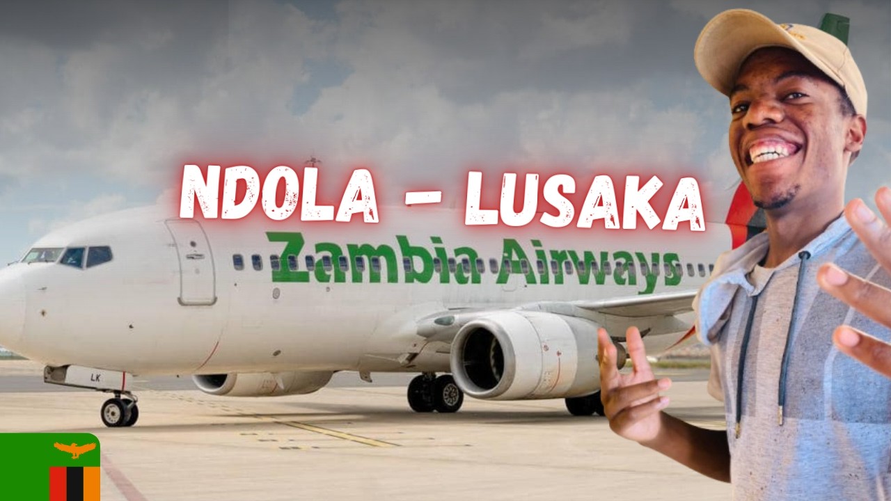 Внутренние рейсы в Замбии | Из Ндолы в Лусаку рейсом Zambia Airways ✈️