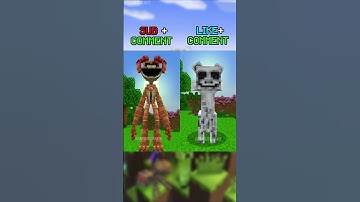 POPPY PLAYTIME vs ZOONOMALY Horror in MINECRAFT #zoonomaly #minecraft #poppyplaytime