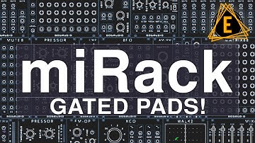 miRack - Gated Pads - (Beginner Friendly Tutorial!)