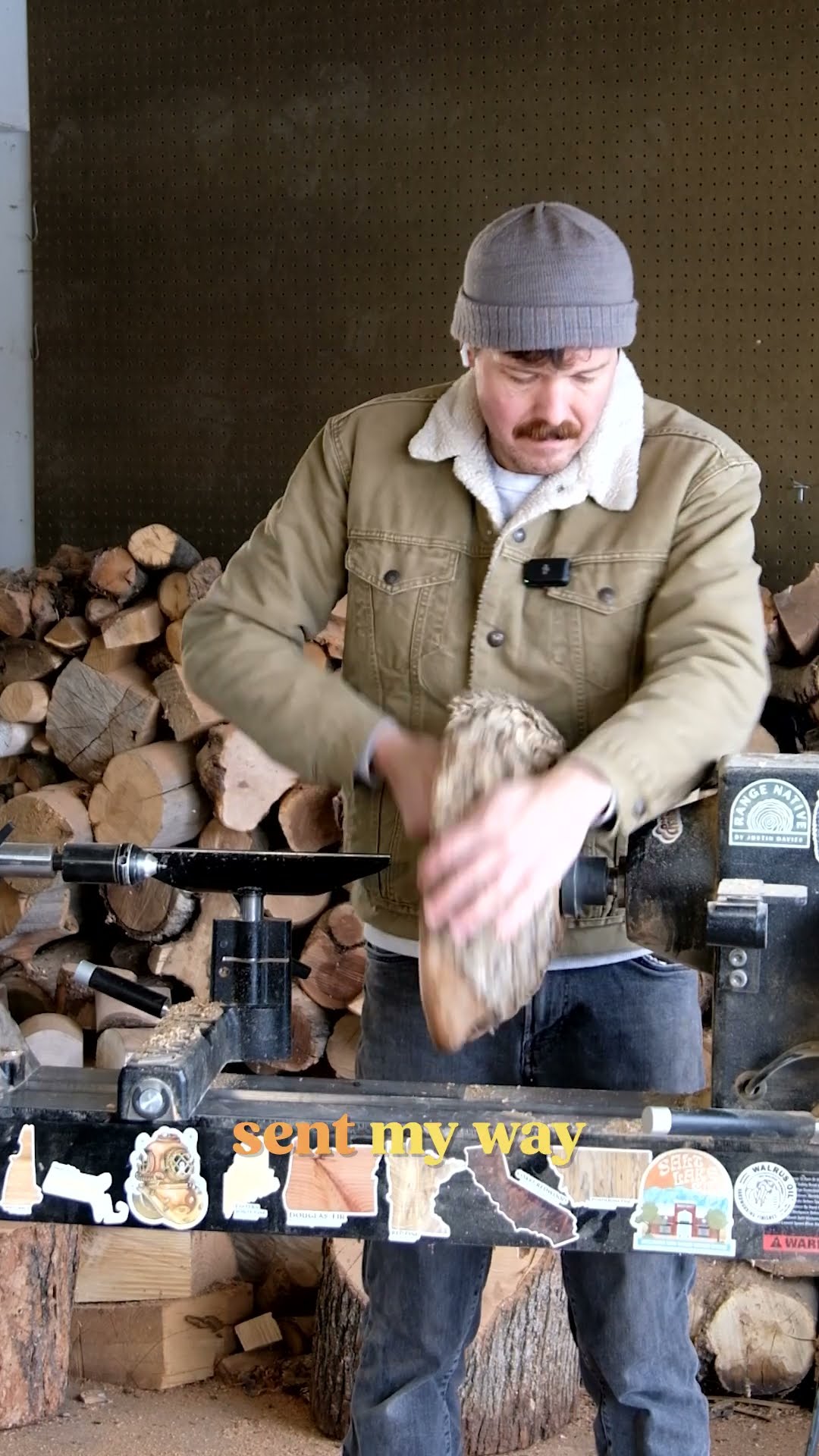 Turning Oak Wood into Cookies (and a Serving Platter) #shorts #wood #woodworking