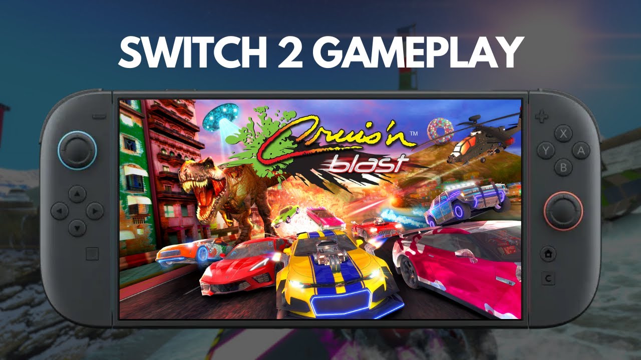 Cruis'n Blast | Nintendo Switch 2 Handheld Gameplay - YouTube