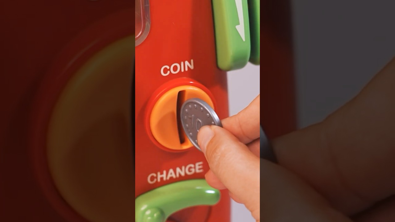 Drink Vending Machine Toy ASMR 🥤 Satisfying Button Press & Drink Selection | Relaxing Toy Review