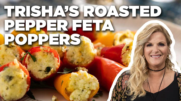 Trisha Yearwood's Roasted Pepper Feta Poppers | Tr...