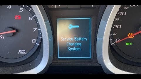 How to Fix "Service Battery Charging System" (Chevy and GM)