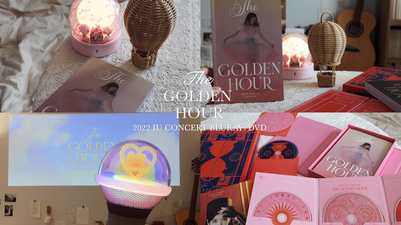 아이유 골든아워 콘서트 블루레이/DVD 언박싱 ⏳ 2022 IU THE GOLDEN 