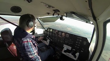 Piper Apache/Geronimo flight from KFCM to KSYN