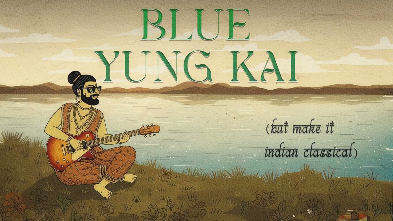 BLUE   YUNG KAI but make it indian classical {instrumental}