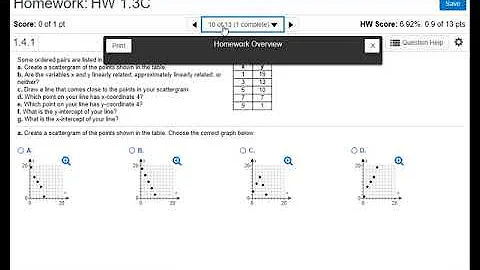 MAT 039 - Sections 1.3B #9 & 1.4B #3