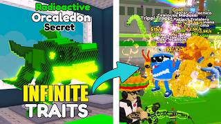 I BROKE GAME WITH INFINITE TRAITS STACKING 😱 Radioactive Admin Abuse Update 🤩  - Steal a Brainrot