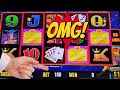 OMG! 2 MASSIVE JACKPOTS! HUGE BETS GAVE ME HUGE JACKPOTS ON HIGH STAKES LIGHTNING LINK SLOT MACHINE