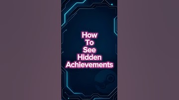 How to See Hidden Achievements on Steam! 👀