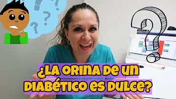 ¿Huele bien el pis de los diabéticos?