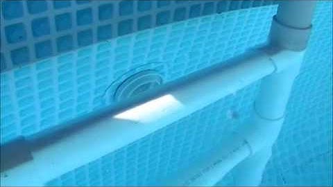Intex Pool and PVC Ladder