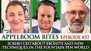 Scribo CEO about Ebonite and new techniques in the fountain pen world with Clare Coco | Episode 57