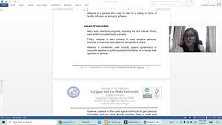 LESSON 5   MALWARE