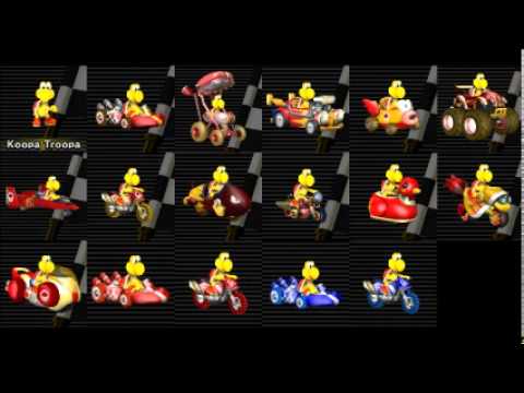 mario kart wii custom characters link