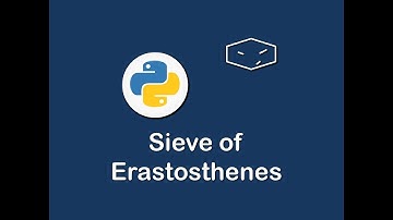 sieve of eratosthenes in python 😀