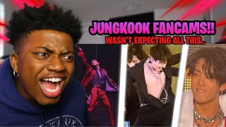 JUNGKOOK FANCAMS REACTION! NOT FOR THE FAINT HEARTED..