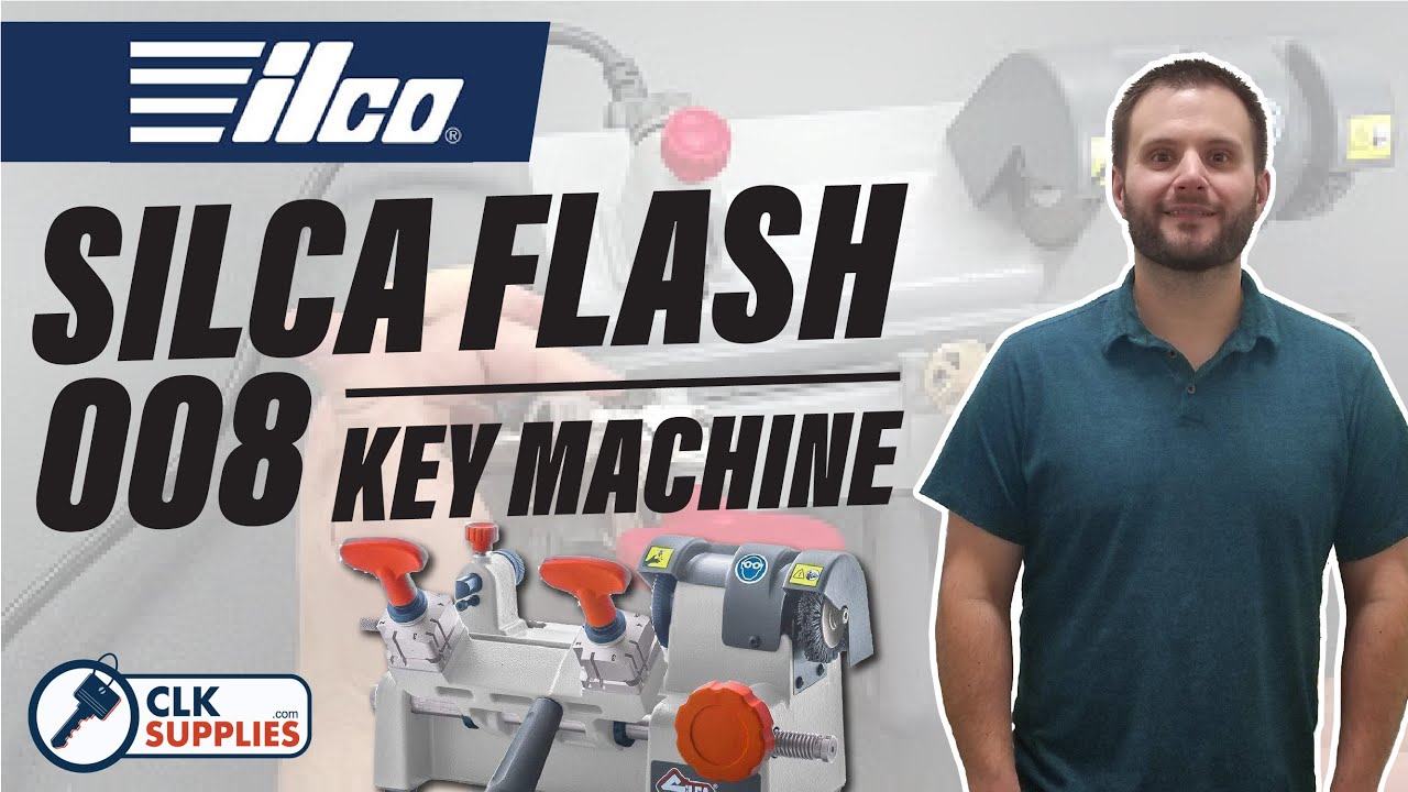 Ilco flash 008 machine à tailler les clés manuelle portable - clé à double  tranchant