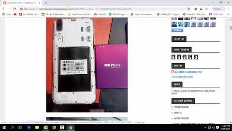 ICE Phone i777 MT6580 LCD FIX Firmware