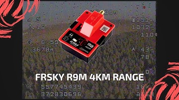 FrSky R9M + Super8 antenna 4km range on 10mW