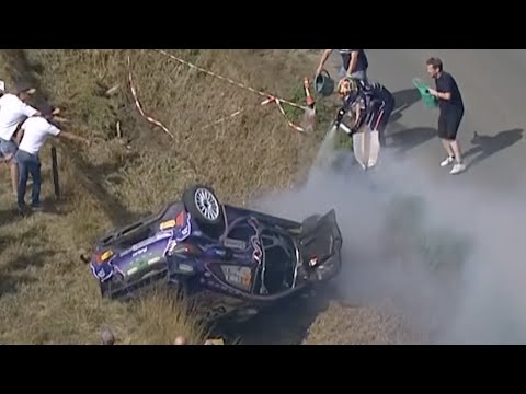 2022 Ypres Rally: Breen SS10 Crash