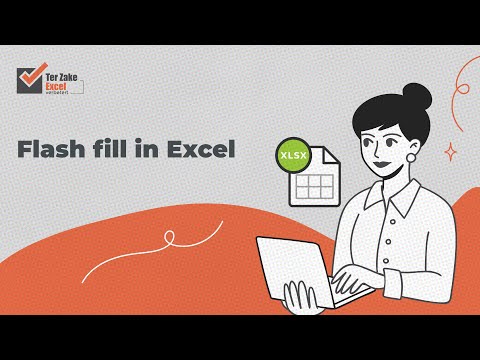 Instructievideo: Flash fill / Snel aanvullen in Excel