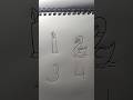 Number drawing for kids #shots #tutorial #kids #drawing