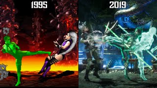 Jade Shadow Kick Evolution - Mortal Kombat 3-11 1995-2019 4K