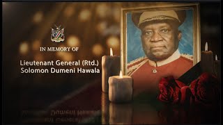 STATE FUNERAL SERVICE FOR LT. GEN. (RTD) SOLOMON HAWALA - 06 September 2025