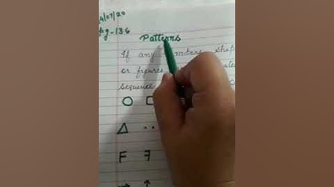 Patterns | Grade 2 | Oxford new enjoying mathematics