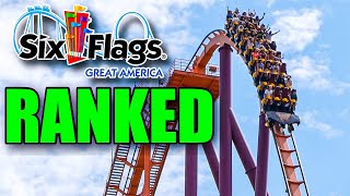 Six Flags Great America Ranking All the Roller Coasters