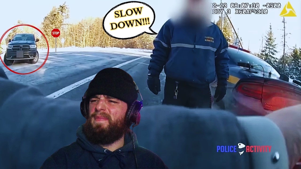 BRUH😳 Driver Runs Stop Sign and Strikes New York State Trooper at a Crash Scene *REACTION*