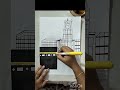 Madina clock tower drawing for beginners #islamicvideo #muslim#islam#arabic#art