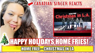 🎄HOME FREE CHRISTMAS MUSIC REACTION - Christmas in LA #reactionvideo #homefreereaction