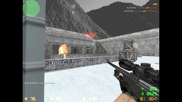 Counter-Strike CS 1.6 zm_aztec gameplay vs expert bots aztec de_aztec