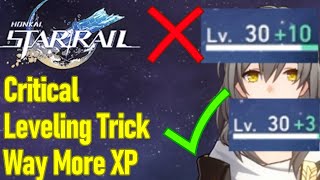 Honkai Star Rail leveling trick you NEED TO USE so you can level up fast as possible screenshot 2