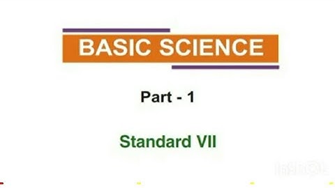 SCERT class7- Basic science chapter 2 - Wonders of Visible light