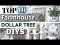 Top 10 Dollar Tree DIYS | Best DIY Farmhouse Home Decor Ideas | Krafts by Katelyn